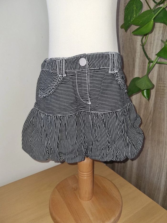 Jupe en jean rayé Tape à l'oeil 6 ans
