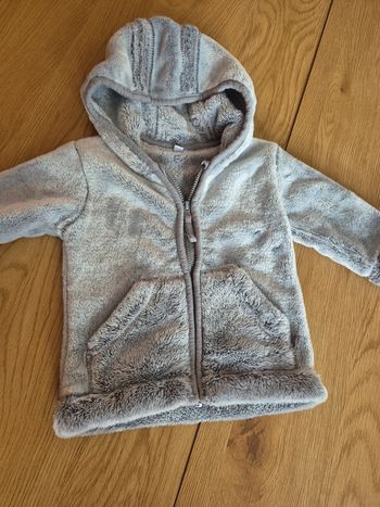 Gilet doux bébé 3 mois