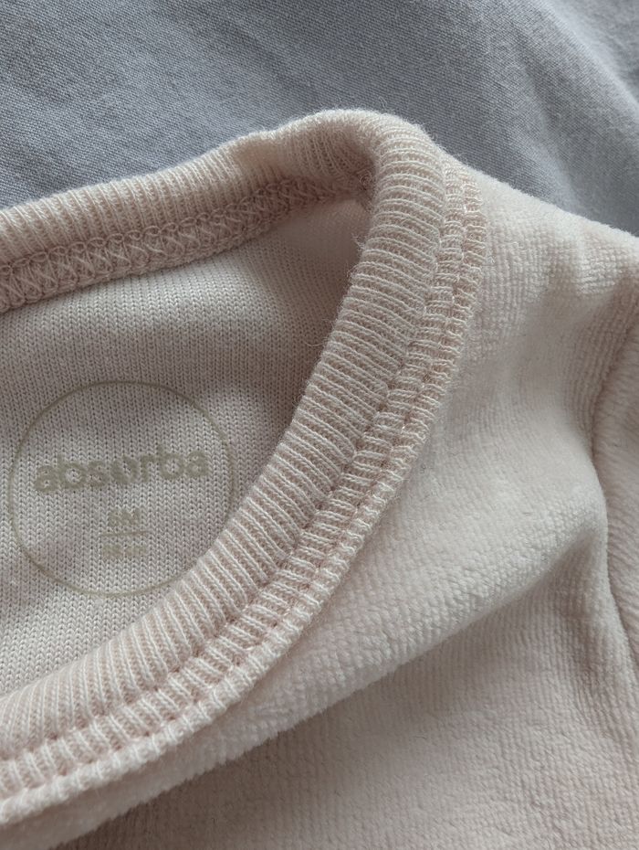 Pyjama velours 6 mois Absorba - photo numéro 4