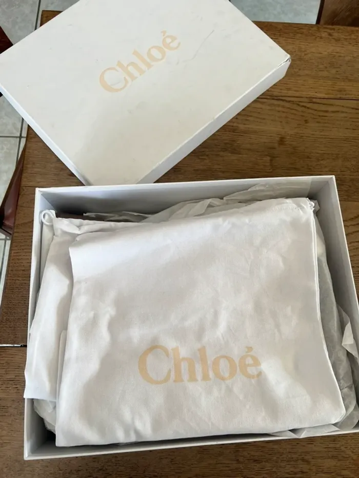 Boots Chloé - Betty beige T.38 - photo numéro 15