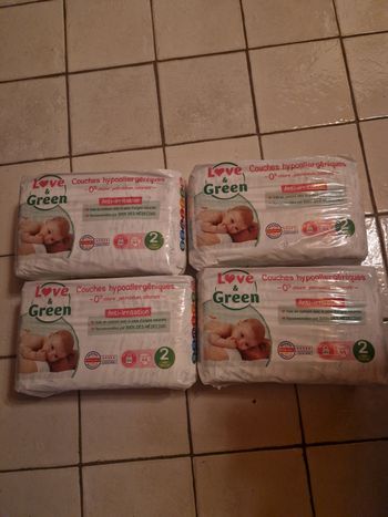 176 couches Love and Green taille 2