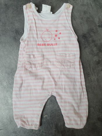 Barboteuse bébé fille 3 mois grain de blé très bon état