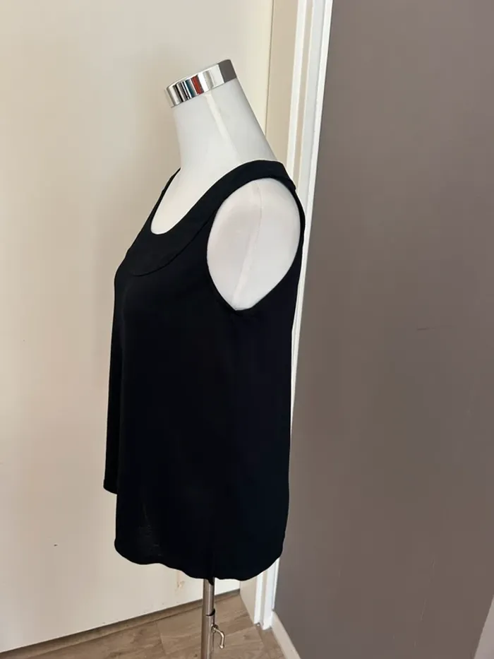 Chacok débardeur, top haut sans manches noir, modèle Liron Taille 1/36 - photo numéro 2