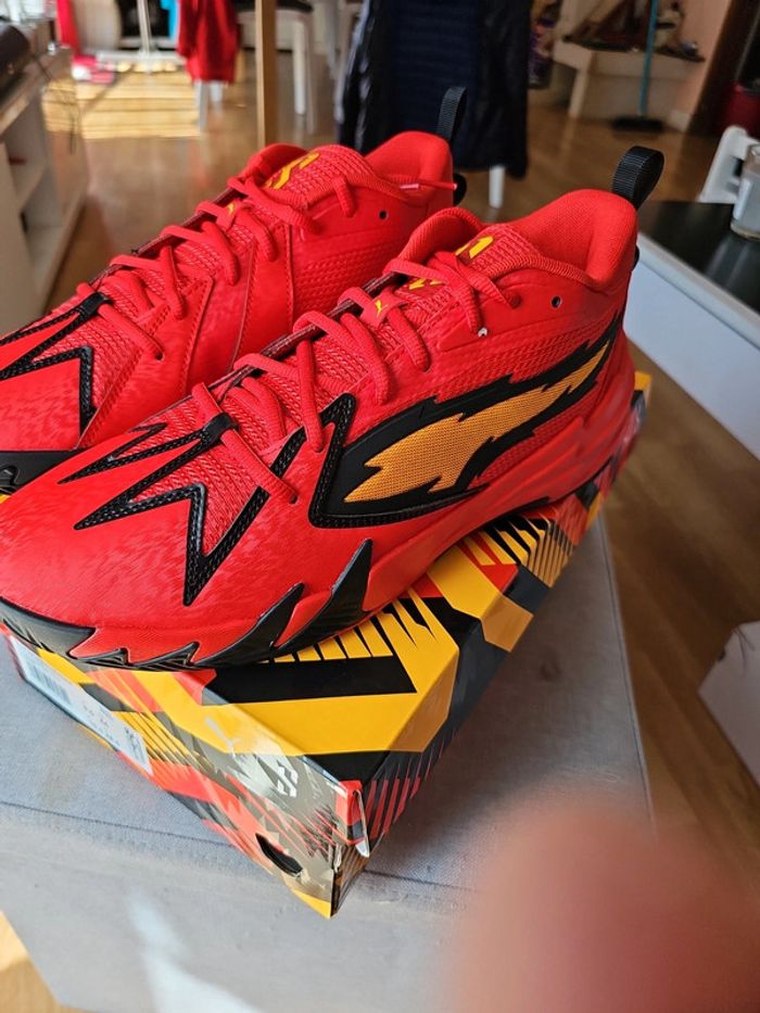 🔥Puma Scoot Zéros Rétro Portland T.44🏀