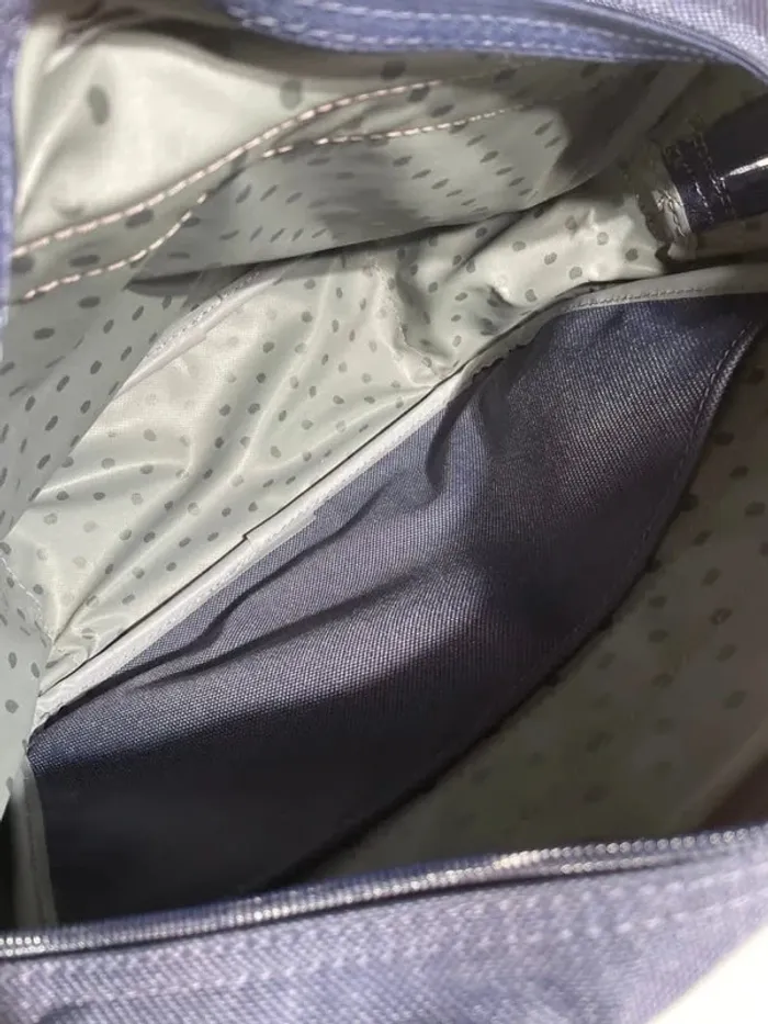 Sacoche Delsey shoulder bag navy blue - photo numéro 8