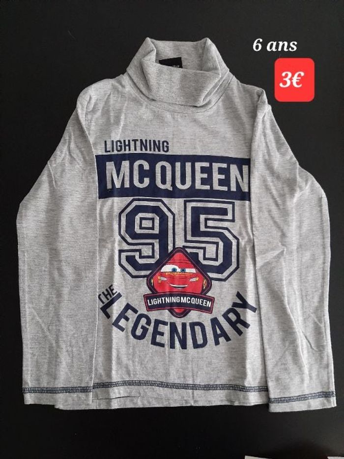 Sous pull Disney garçon 6ans