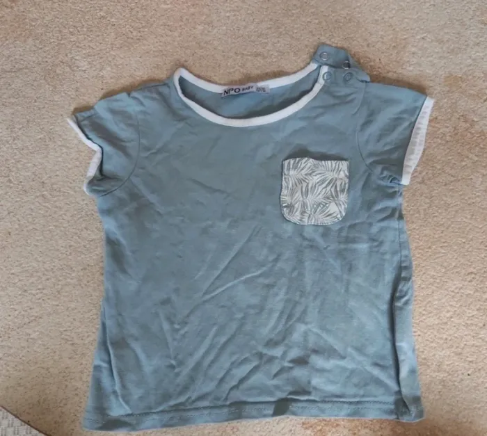 Tee shirt bleu T.36m