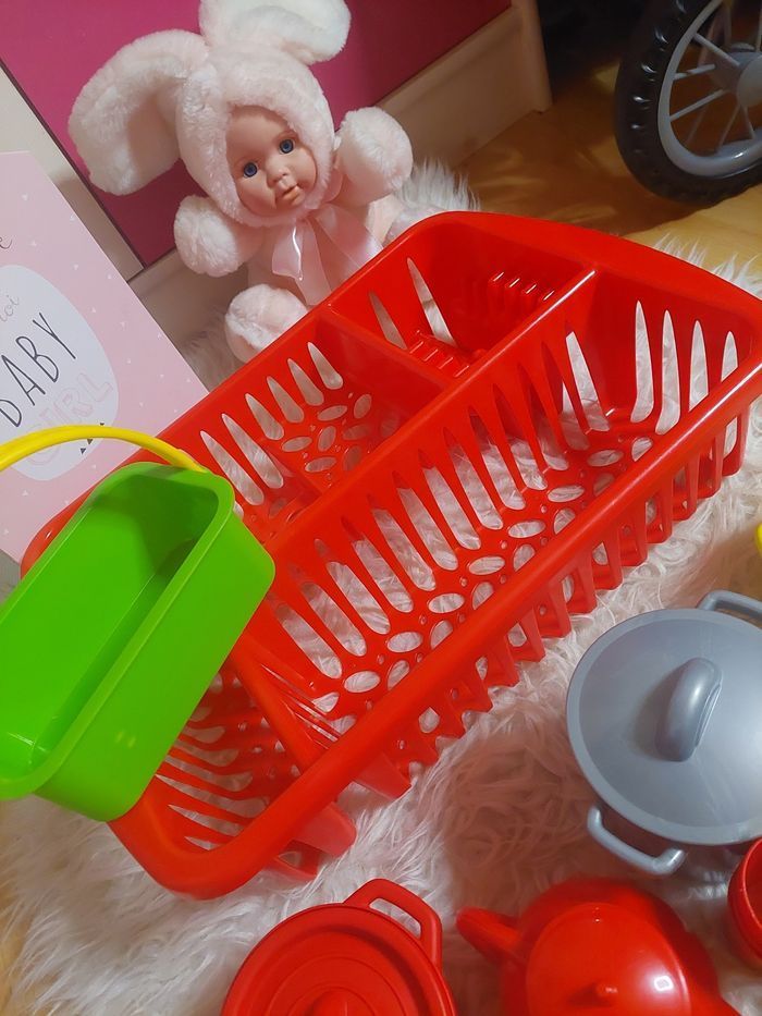 Gros lot dinettes + égouttoir + range couverts Ecoiffier/ikea TBE 🍽 - photo numéro 7