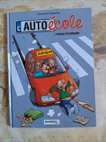 BD L'auto école - Tome 1 : Permis d'Éconduire
