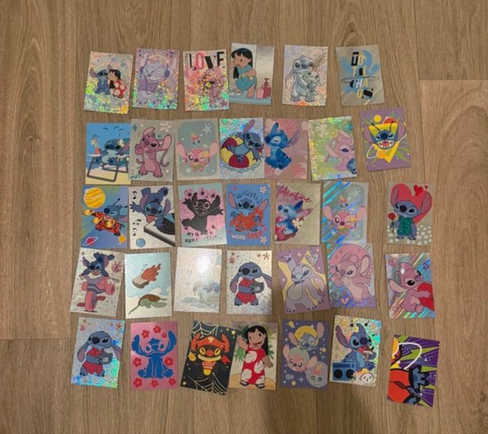 Lot carte panini Stitch