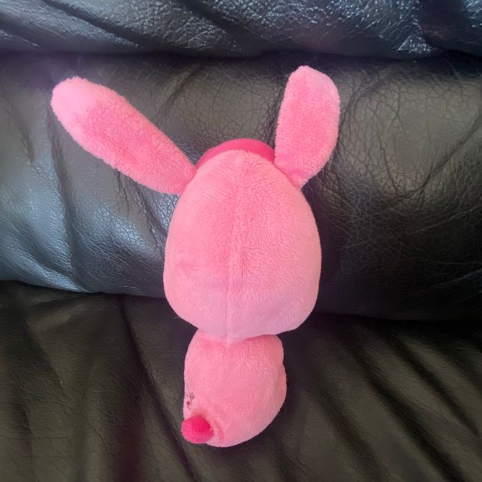 Doudou peluche lps littlest rose yeux noir et blanc  18cm - photo numéro 2
