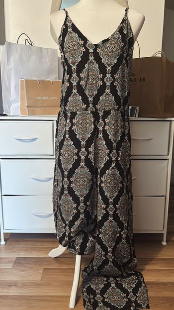 Combinaison à bretelles avec imprimées H&M T40