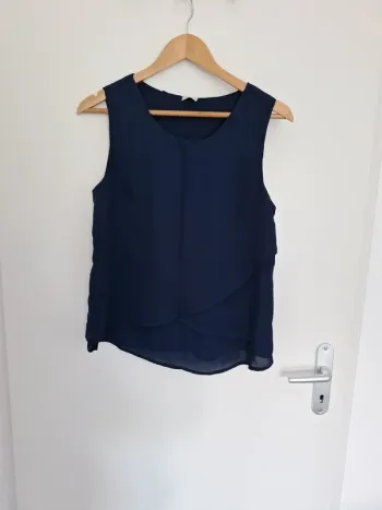 Top bleu marine