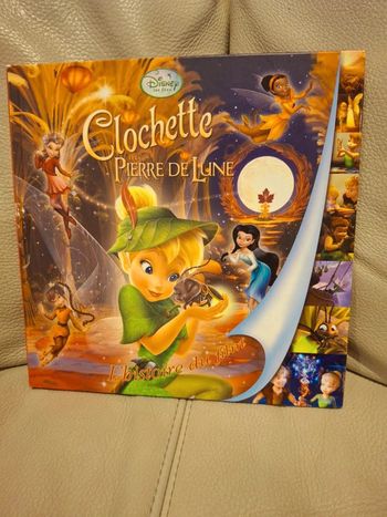Livre clochette et la pierre de lune disney