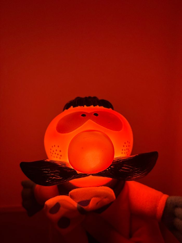 Veilleuse peluche vintage Zebulon - photo numéro 7