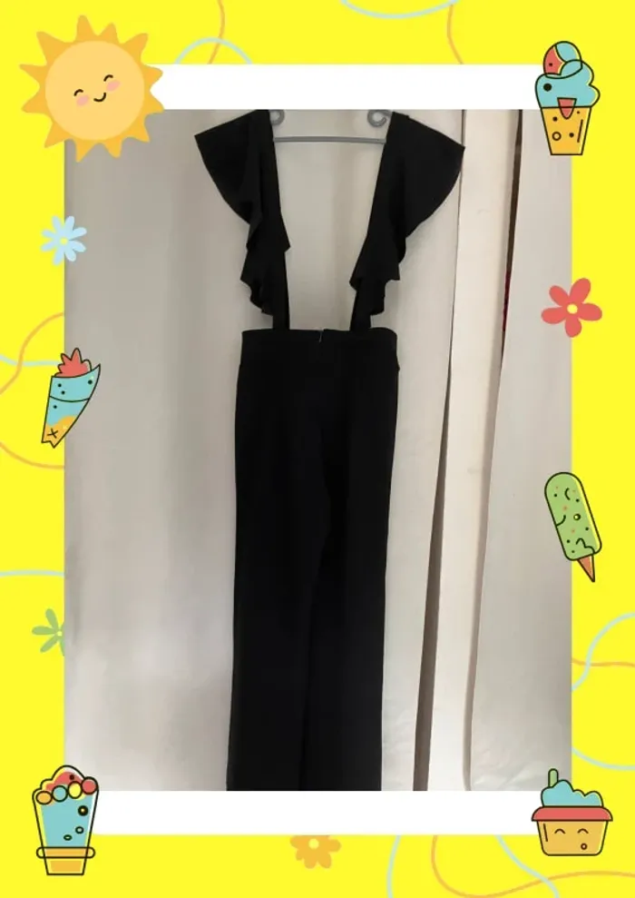 Combinaison pantalon large boutons S 36 Shein - photo numéro 8