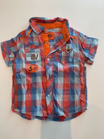 Chemise à carreaux garçon 24 mois