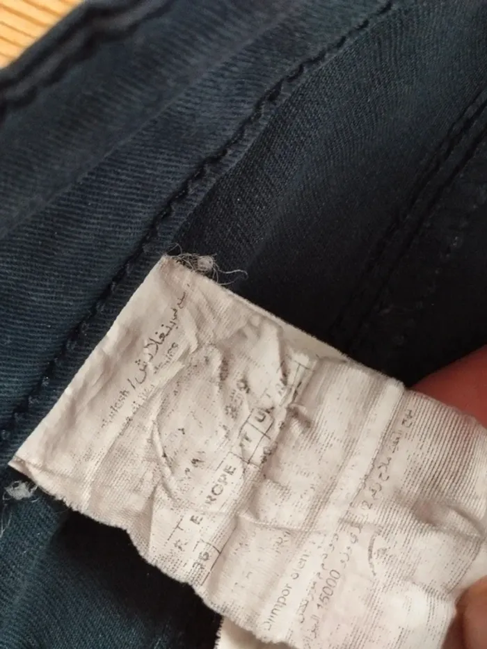 👖 Pantalon denim bleu Camaïeu – Taille 36 - TBE - photo numéro 5