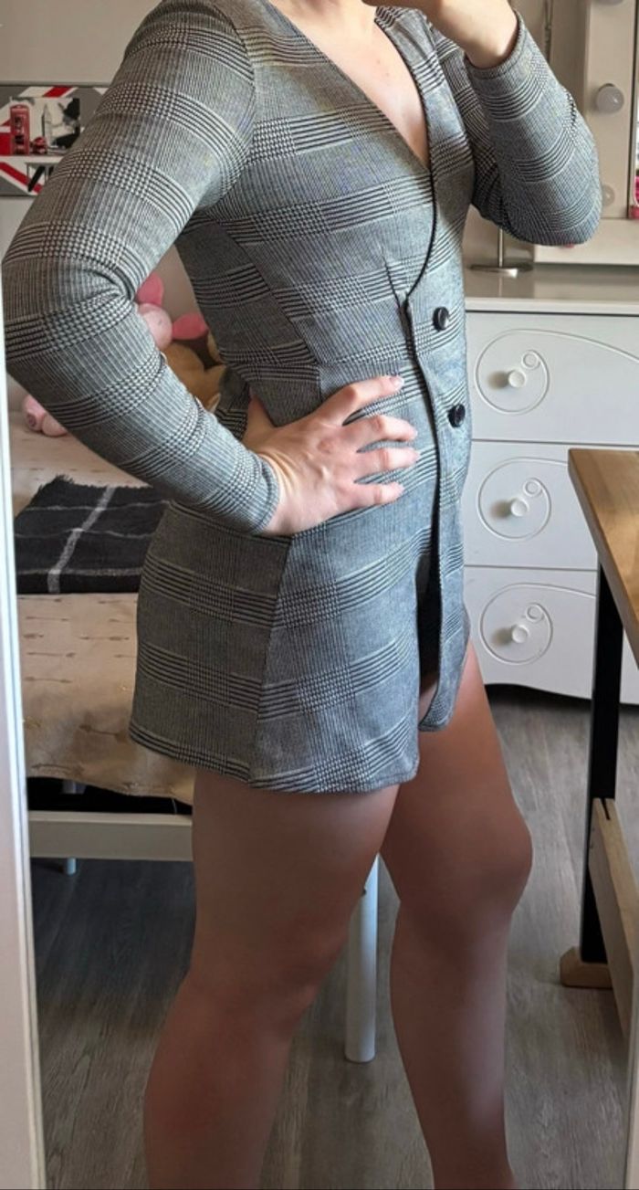 Combi short Grise Taille 36 - photo numéro 3