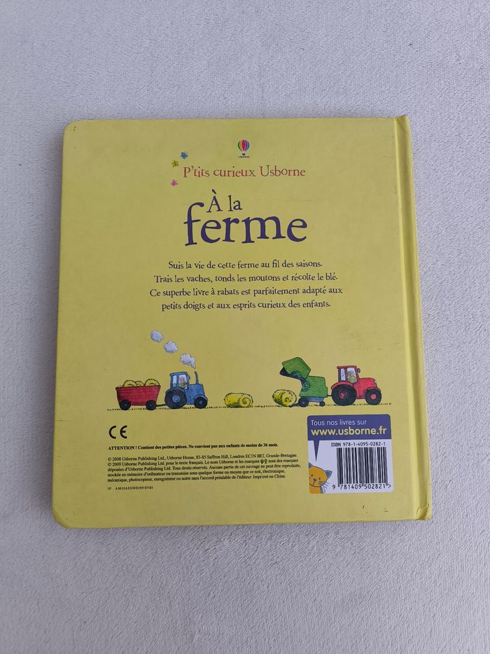Livre À la ferme Usborne - photo numéro 3