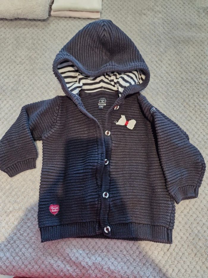 Gilet - veste Terre de Marins fille 23mois