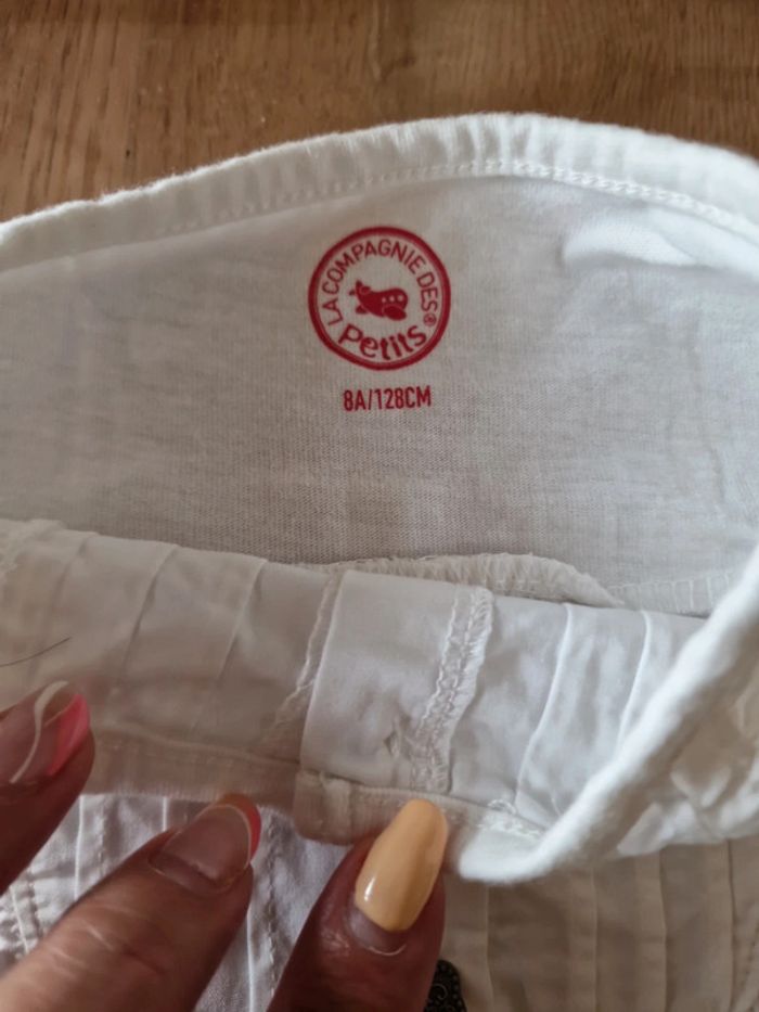 T shirt manche longue effet chemise 8 ans - photo numéro 2