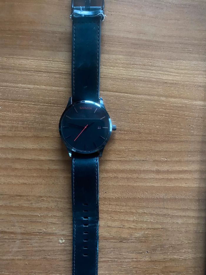 Montre Classic Black Leather MVMT - photo numéro 4