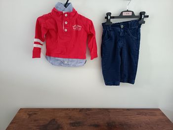 Ensemble Neuf 9/12 mois Crafted neuf