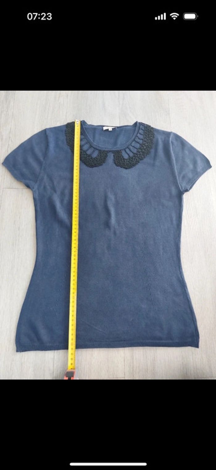 Tee-shirt pull fin P.A.R.O.S.H taille M - photo numéro 6