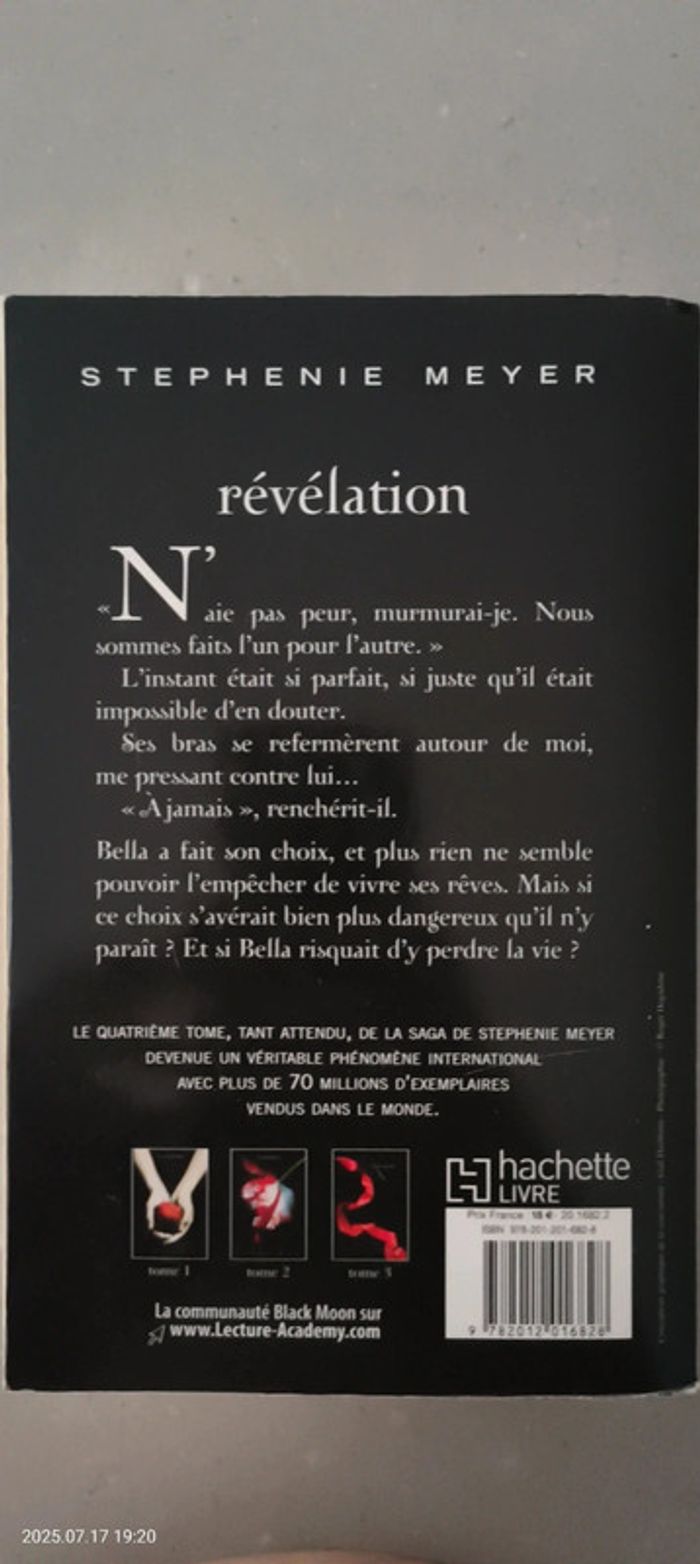 Lot Stephenie Meyer Twilight - photo numéro 4