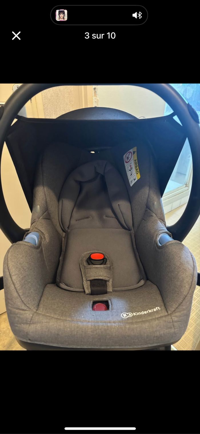 Poussette kinderfrat 3en1 - photo numéro 3