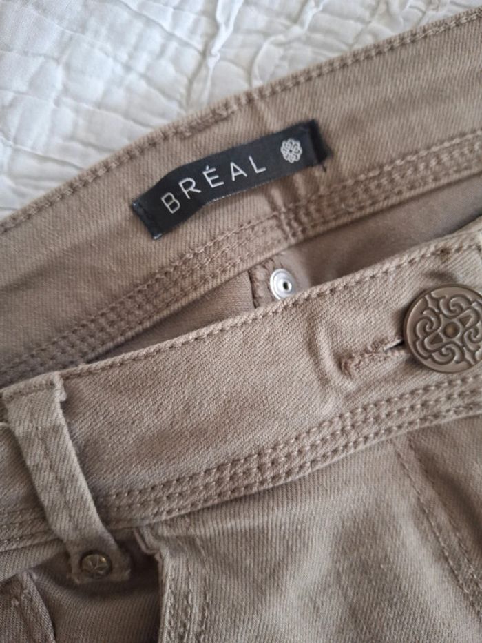 Breal jean marron taille 38 - photo numéro 9