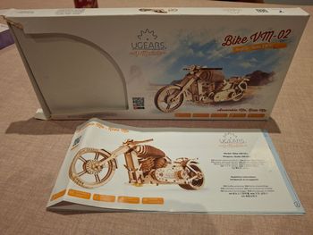Puzzle 3d  moto harley