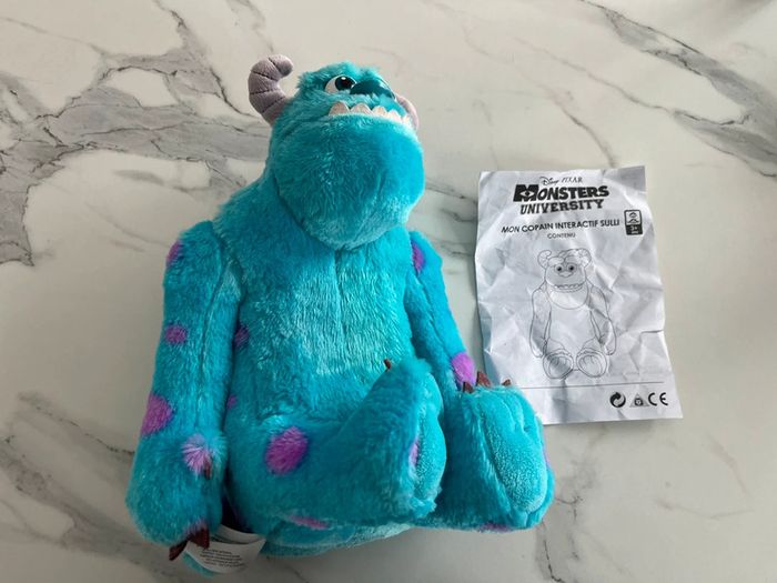 Peluche Sully Disney monstre et compagnie