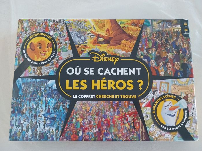 Coffret cherche et trouve Disney