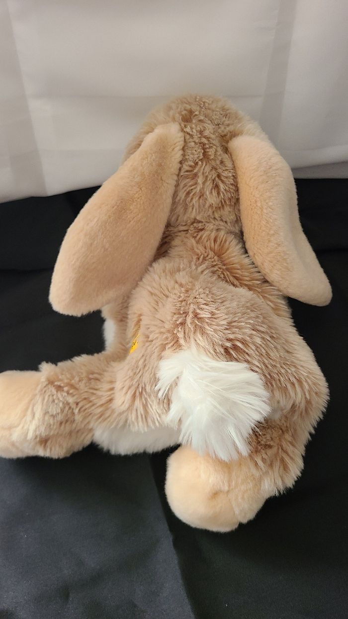 Peluche marionnette Lapin The Puppet Compagny blanc beige - photo numéro 5