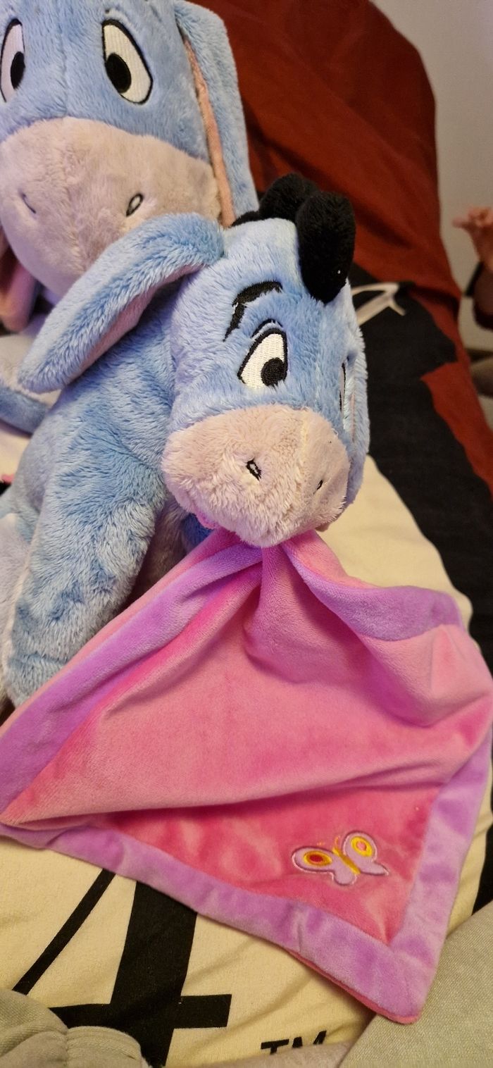 Lot 3 peluches bourriquet disney - photo numéro 2