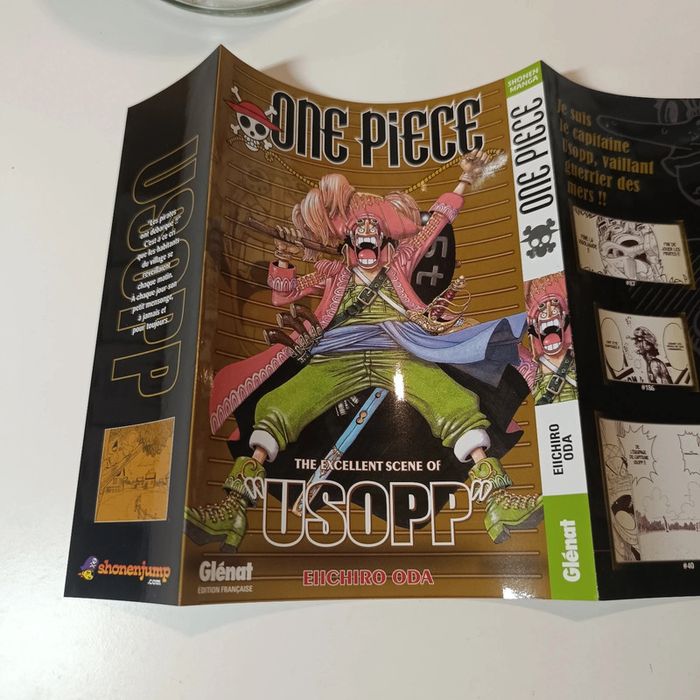 Jaquette one piece log Usopp - photo numéro 2