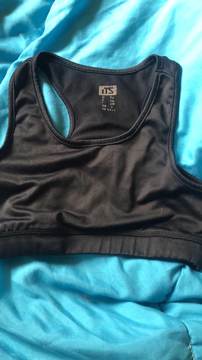 Brassière noire ITS taille 34
