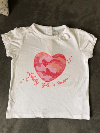 Tee shirt mc coeur