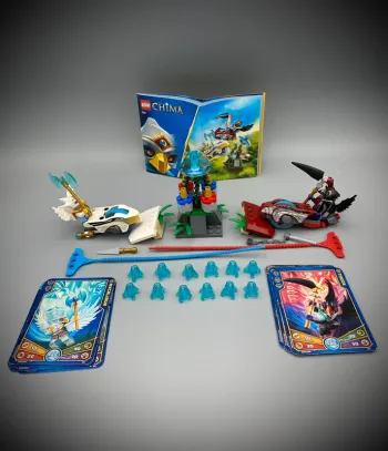 LEGO Legends of Chima 70114 - Sky Joust - Complet avec Carte et Notice