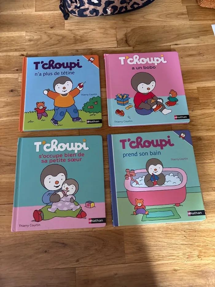 Lot livres T choupi