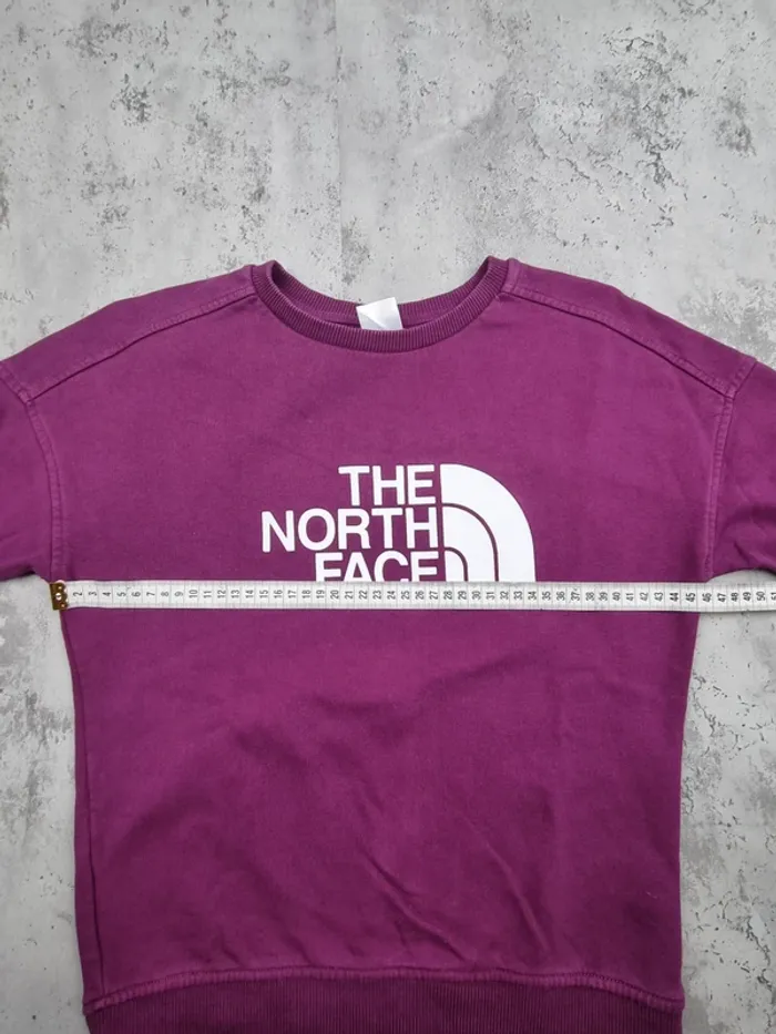 Sweat The North Face violet – Taille XS Femme (mesures en photos) - photo numéro 9