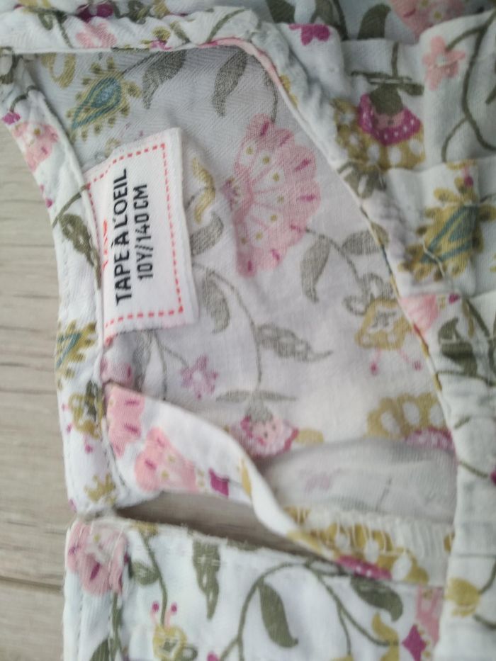 Blouse Tape à l'oeil manches longues 10 ans neuve - photo numéro 2