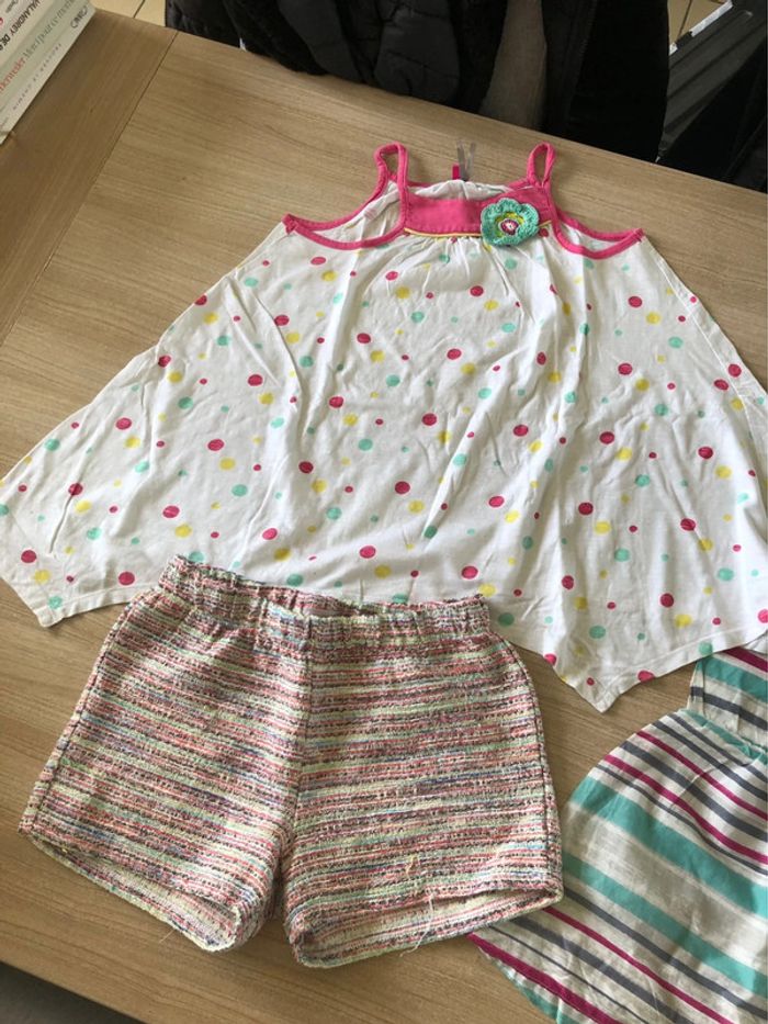 Lot 10 ans robe/short/tunique - photo numéro 2