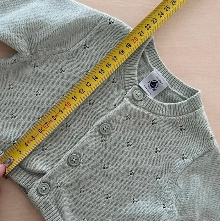 Gilet petit bateau 3 mois 60 cm - photo numéro 7