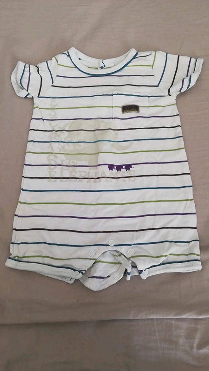 Barboteuse bébé 6 mois sergent major