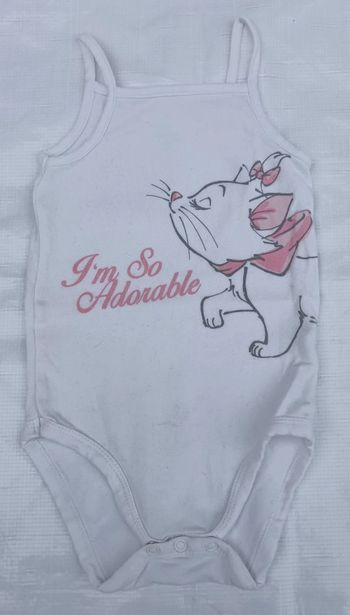 Body à bretelles 12 mois Disney baby x Orchestra