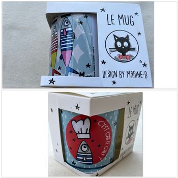 2 mugs ou tasse marine-b