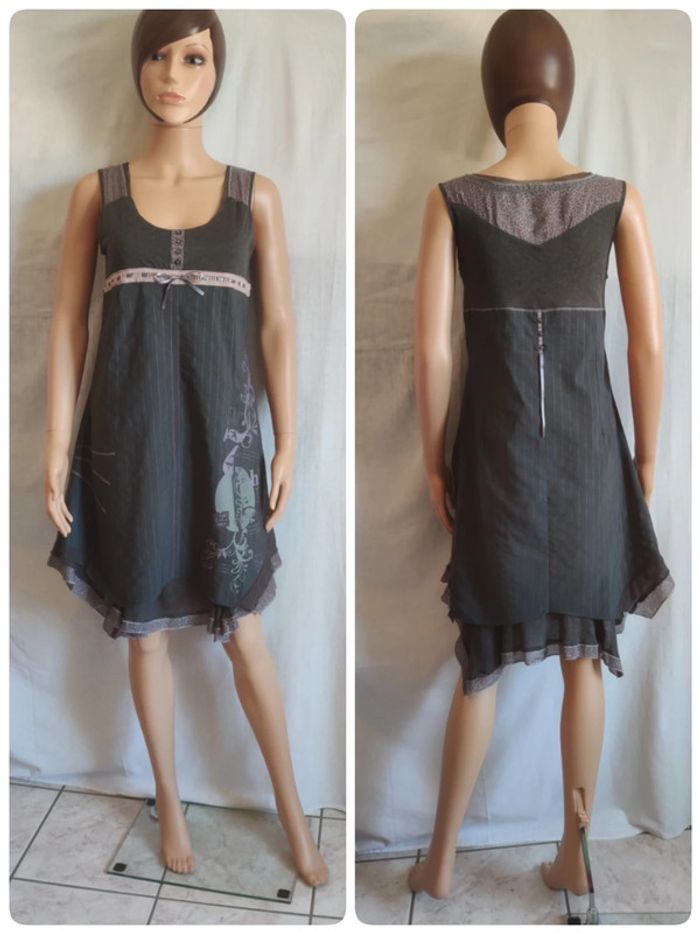 Robe asymétrique sans manches / Chasuble T. 42 La Mode Est À Vous / LMV